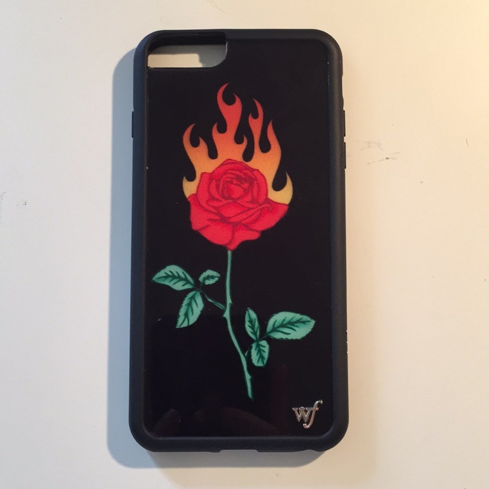Wildflower Burning Love iPhone 6+ case